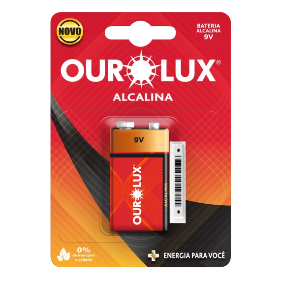 Bateria alcalina ourolux