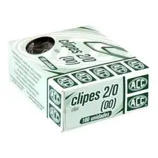 Clips para papel 100un